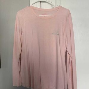 Vineyard Vines Light Pink Crew Neck Top